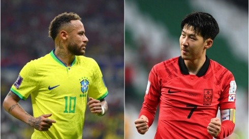 Foto: Justin Setterfield/Getty Images | Claudio Villa/Getty Images | Neymar e Son Heungmin