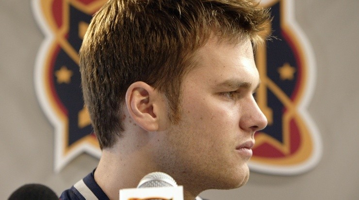 Tom Brady in 2003 (Getty)