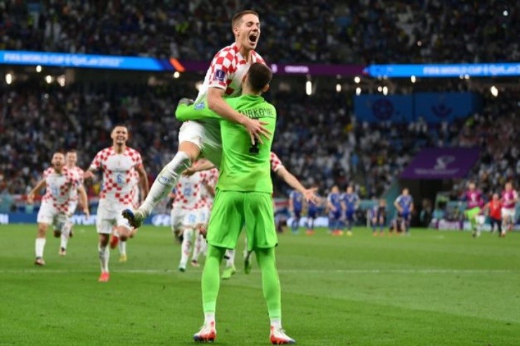 Livakovic fue la gran figura de Croacia | Foto: Getty Images 