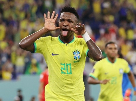 Ya gana Brasil a Corea del Sur, con gol de Vinicius