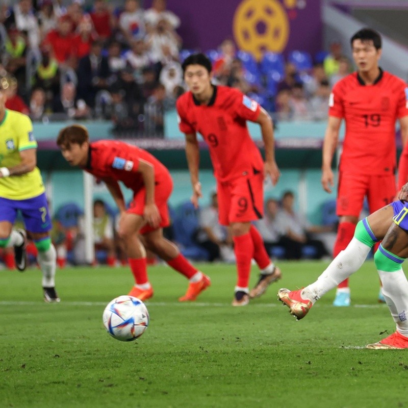 VIDEO | Neymar humilló al arquero de Corea del Sur en su regreso al Mundial