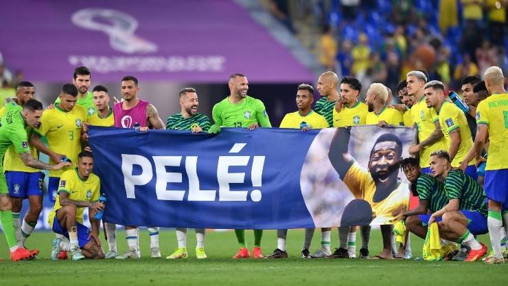 Brasil y un sentido homenaje a Pelé.