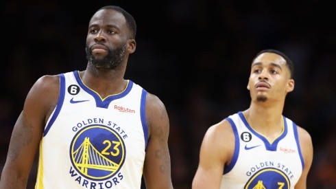 Draymond Green y Jordan Poole.