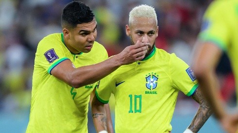 Neymar y Casemiro, estrellas de Brasil.