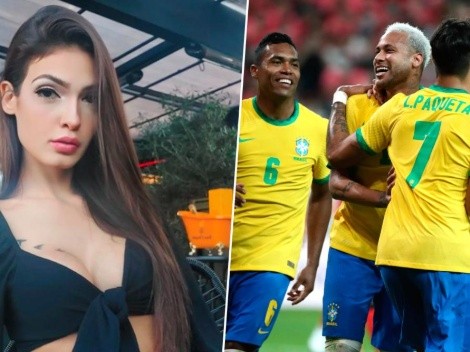 Modelo de OnlyFans prometió fotos gratis por cada gol de Brasil en Qatar 2022