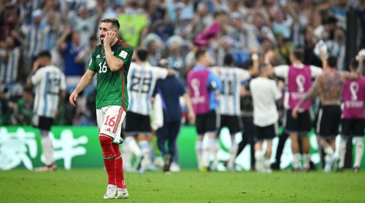 HH durante la derrota contra Argentina. (Getty Images)