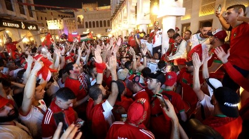 Hinchas de Marruecos en Qatar 2022