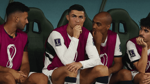 Cristiano Ronaldo, suplente en el duelo de Portugal ante Suiza en Qatar 2022