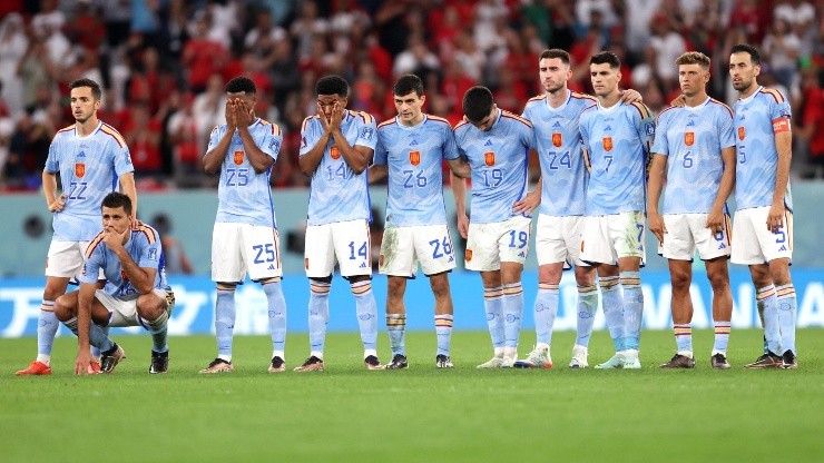 La selección española ante la maldición de los penales en Qatar 2022.