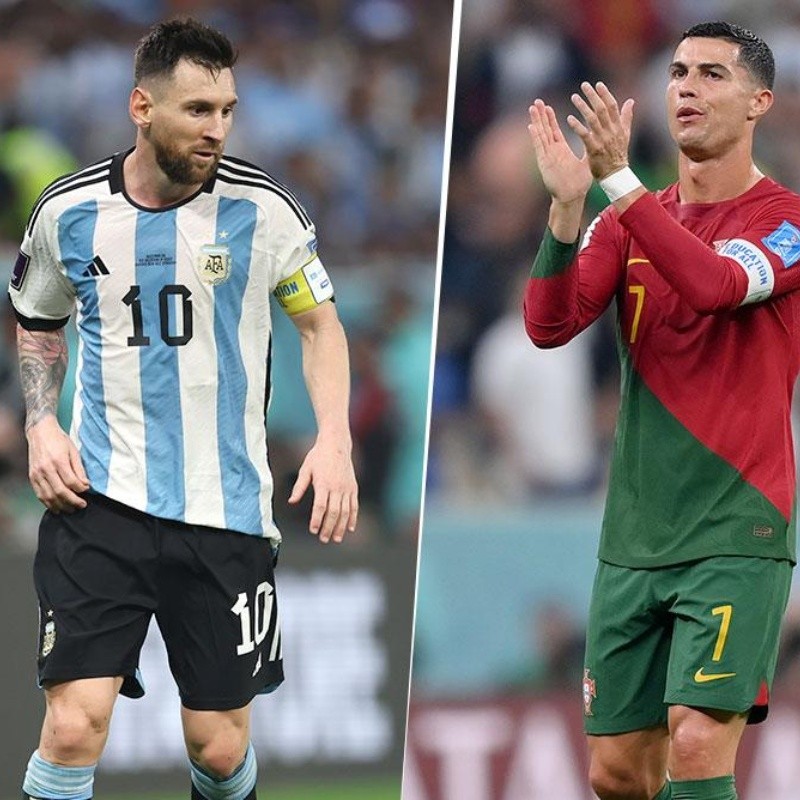 Messi vs Cristiano Ronaldo: los números de ambos en lo que va del Mundial