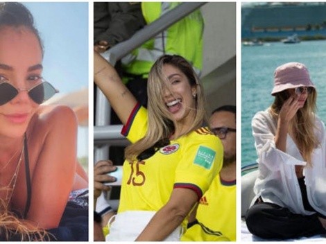 Las bellas mujeres que conquistaron a las estrellas del fútbol colombiano