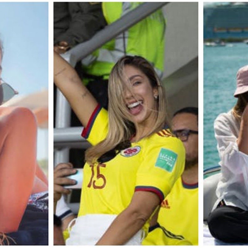 Las bellas mujeres que conquistaron a las estrellas del fútbol colombiano