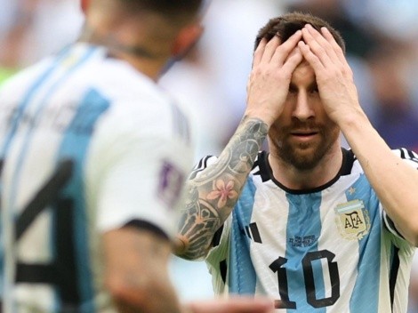 El mal recuerdo de Messi con el árbitro de Argentina-Países Bajos