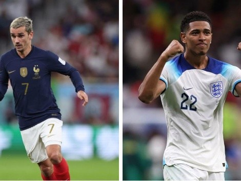 França e Inglaterra fecham quartas de final da Copa do Mundo