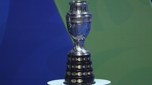 El trofeo de la Copa América