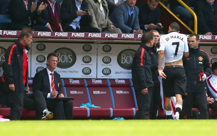 Louis Van Gaal Ángel Di María