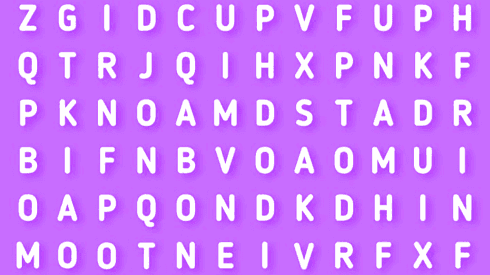 Acertijo visual IMPOSIBLE: encuenta la palabra VIENTO en la sopa de letras