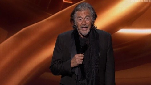 Al Pacino se presentó en The Game Awards 2022 y le entregó un premio a Christopher Judge