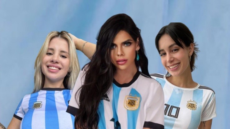 Modelos de OnlyFans que apoyan a Argentina en el Mundial