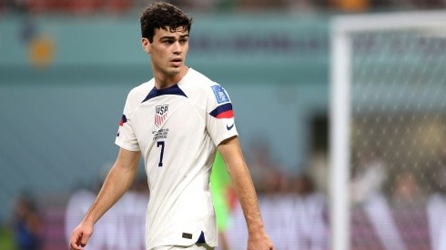 Giovanni Reyna jugó 53 minutos con Estados Unidos en Qatar 2022