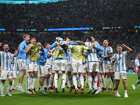 Las impresionantes fotos que dejó la clasificación de Argentina