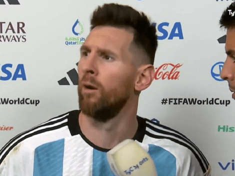 VIDEO | "¿Qué mirás bobo?" El insulto de Messi para Países Bajos tras el pase a semis