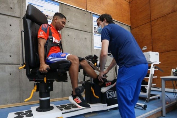 Palacios se prepara para el 2023 | Foto: U de Chile 