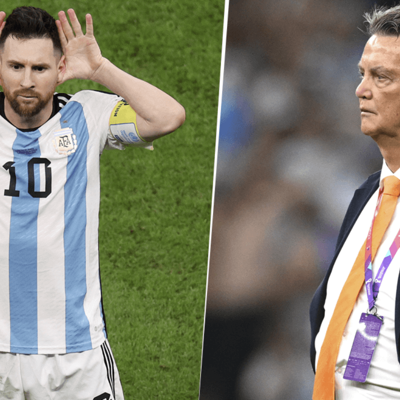 Lionel Messi vs. Louis Van Gaal: el 10 de Argentina como nunca se vio