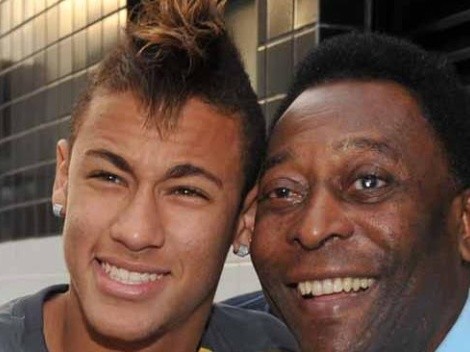 “Te vi crescer”; Pelé exalta Neymar por recorde em relato emocionante