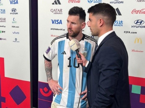 ¿A quién le dijo "Qué mirás bobo" Lionel Messi?