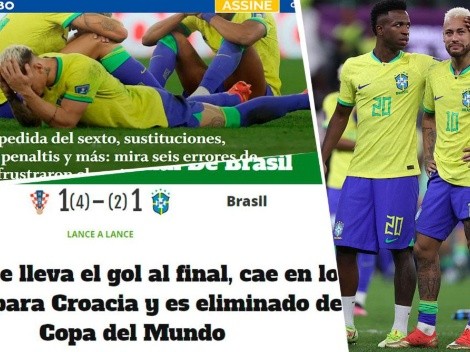 Así reaccionó a la prensa brasileña tras la dolorosa eliminación en Qatar 2022
