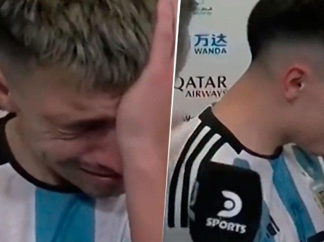 VIDEO | Lisandro también rompió en llanto tras el pase a semifinales