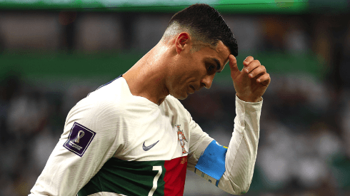 Cristiano Ronaldo fue suplente en los octavos de final del Mundial de Qatar 2022