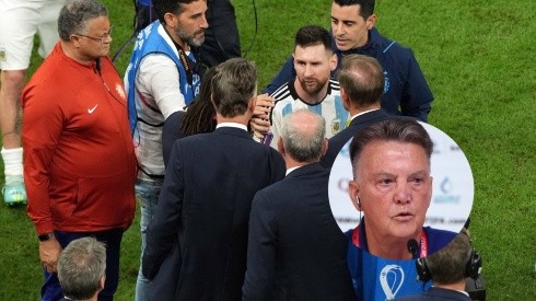 La polémica entre Messi y Van Gaal.