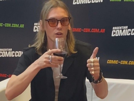 Jamie Campbell Bower se presentó en la Argentina Comic-Con