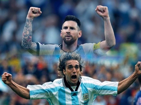 El mensaje de Messi para Batistuta tras alcanzarlo en goles: "Los haga quien los haga"
