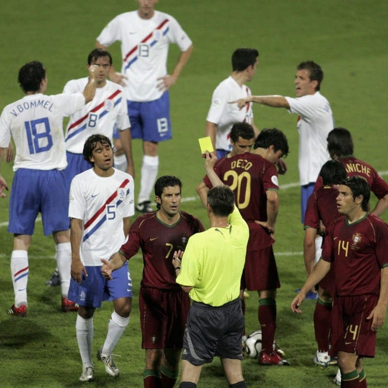 ¿Cuál fue el partido con más tarjetas amarillas en un Mundial?