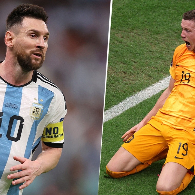 Se reveló todo: el jugador de Países Bajos al que Lionel Messi llamó "bobo"