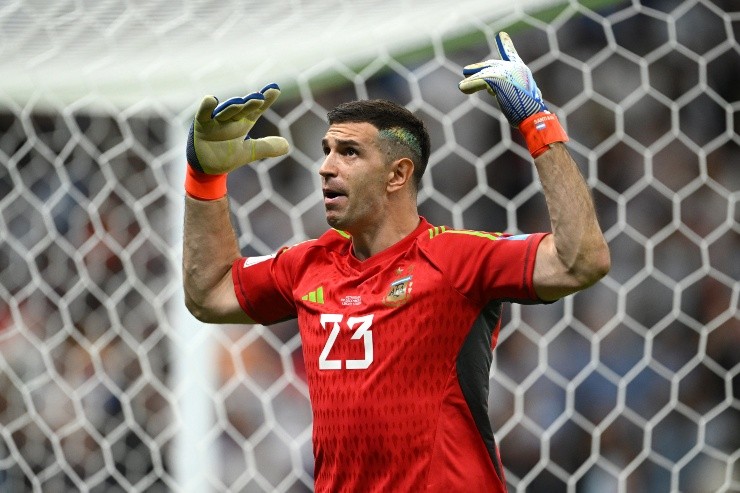 Martínez fue figura en los penales | Foto: Getty Images 