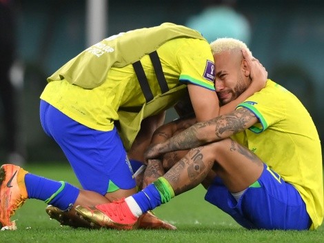 Lo que no se vio: el reclamo de Neymar a un compañero tras el gol de Croacia