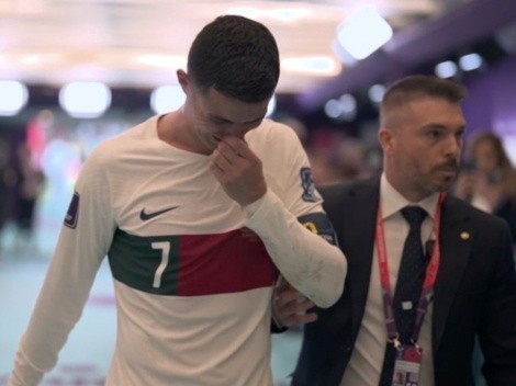VIDEO | Cristiano Ronaldo se marcha destrozado al vestuario