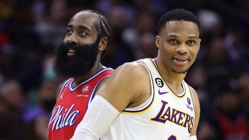 James Harden y Russell Westbrook.