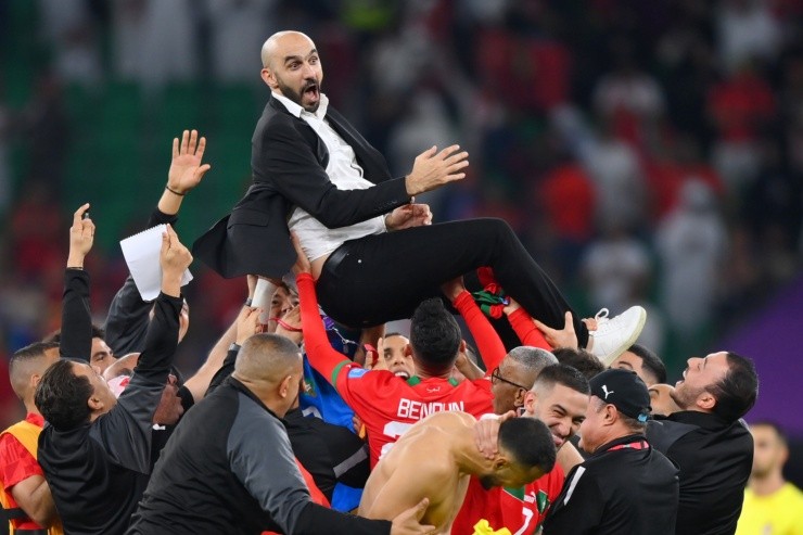 Marruecos está en semifinales | Foto: Getty Images Marruecos está en semifinales | Foto: Getty Images