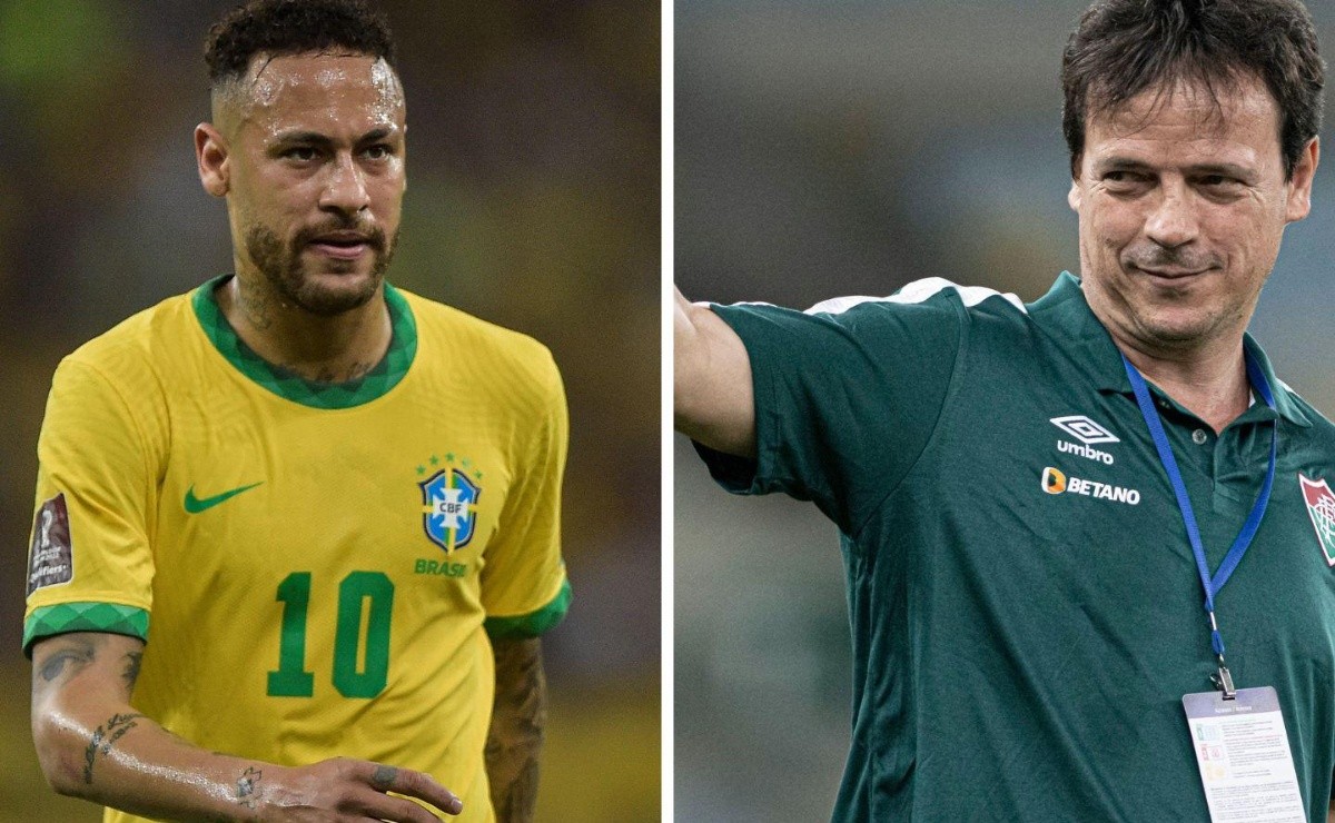 Neymar defende Fernando Diniz na seleção brasileira