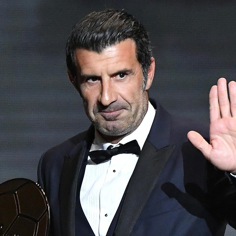 Desmentido: Figo negó haber criticado a Fernando Santos