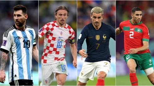 Argentina, Croatia, France and Morocco want to lift the World Cup