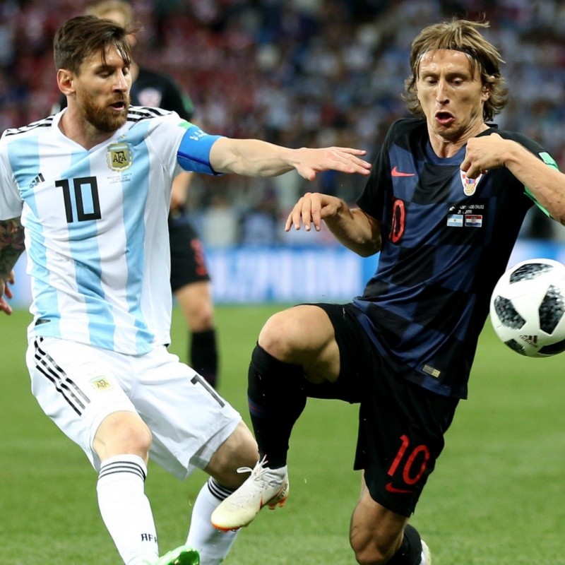 ¿Cómo le fue a Lionel Messi cuando enfrentó a Luka Modric?