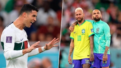 Portugal y Brasil, entre las decepciones.