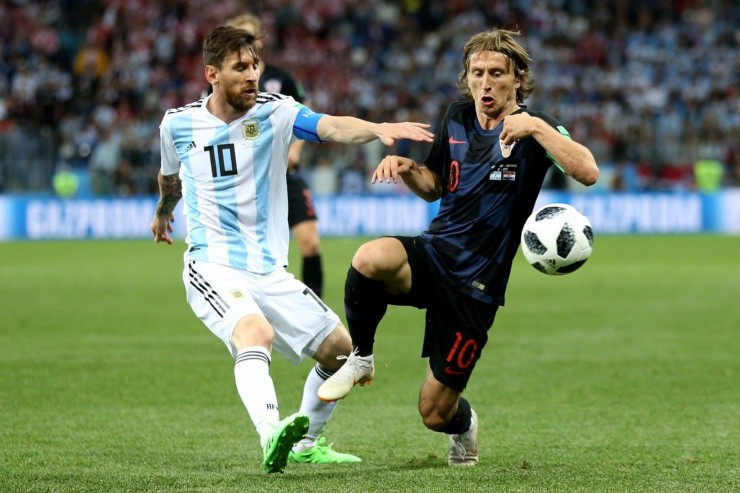 Argentina y Croacia vuelven a enfrentarse tras la goleada croata en Rusia 2018 (Getty Images)