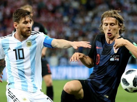 Argentina e Croácia traz 'capítulo final' de rivalidade entre Messi e Modric